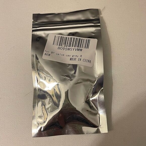 Honda Logo valve Stem caps in Gray set of 4 NWT - Picture 4 of 4